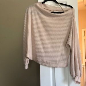 Women’s off the shoulder sweater